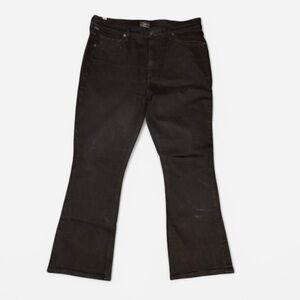 Citizens of Humanity Women’s Black Demy Cropped FlareJeans